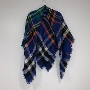 Plaid Blanket Scarf